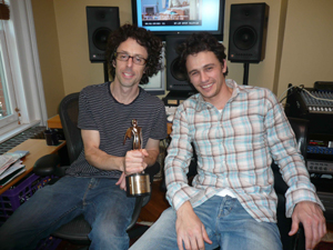 Neil Benezra and James Franco