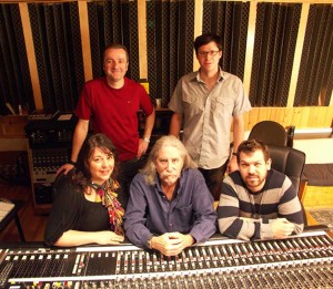 front row: Denise Barbarita, Todd Hemleb, Mathew Leland; Back row: Robert L. Smith, James Cargill