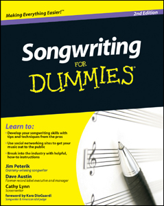 Wiley Publishing (NJ) Publishes Songwriting for Dummies, 2nd Edition