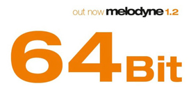 Melodyne With 64 Bit and More Now Available