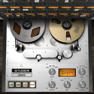 Universal Audio Releases Studer A800 Tape Recorder Plug-in for UAD-2