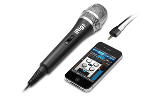 IK Multimedia’s New iRig Mic: A Handheld Condenser Microphone for iPhone
