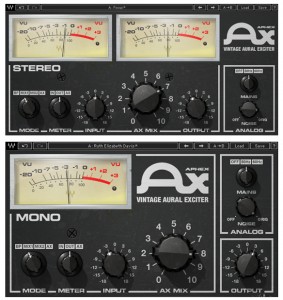 WAVES Announces Modeled Plug-In Version of APHEX Vintage Aural Exciter