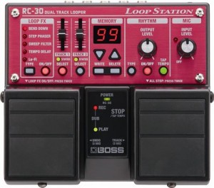 BOSS Releases RC-30 and RC-3 Loop Station Pedals