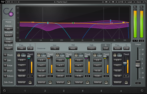 Review: Waves C6 Multiband Compressor, By Tommy Mokas