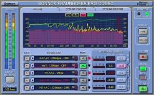 Sonnox Releases Fraunhofer Pro-Codec Plug-In