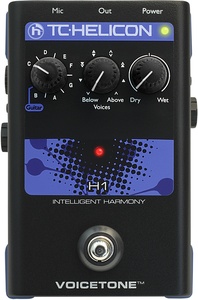 TC Helicon Now Shipping VoiceLive H1, E1 and X1 Vocal Effects Pedals