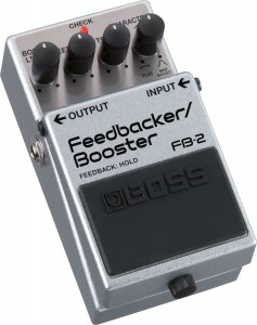 BOSS Announces the FB-2 Feedbacker/Booster FX Pedal
