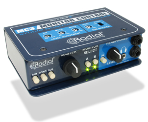 Radial Announces MC3 Studio Monitor Controller