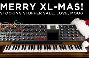 Happy Holiday Deals From Alto NYC, Universal Audio, SoundToys, Moog and More