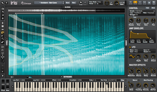 iZotope Releases Iris, A Musical Sound Design Instrument