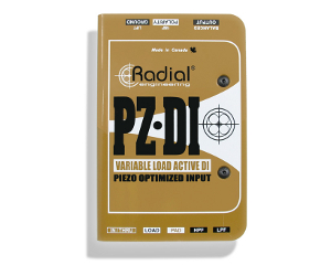 Radial Debuts PZ-DI — Orchestral + Acoustic Direct Box