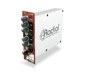 Radial Announces Q4 class-A Parametric EQ – 100% Discrete State Variable Class-A Module