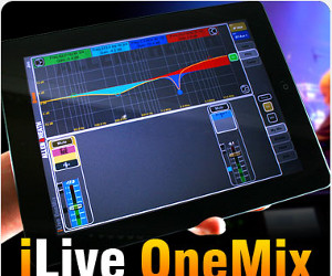 Allen & Heath Launches OneMix – Personal Monitoring iPad App for iLive