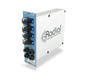 Radial Launches ChainDrive 1×4 Distro and Line Driver 500 Module