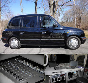 Remote Recording Launches “Taxi” – Small Footprint Mobile Audio Vehicle