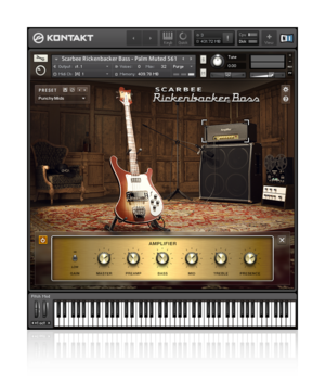 Native Instruments Launches Scarbee Rickenbacker Bass – 1st Software Version Approved by Rickenbacker