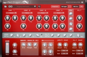 Electronisounds Releases Red Dragon 2 Synth