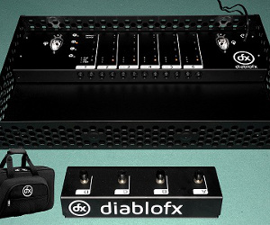 Diablo FX Launches Sound Control 6 — First Wireless Guitar FX Control Pedal