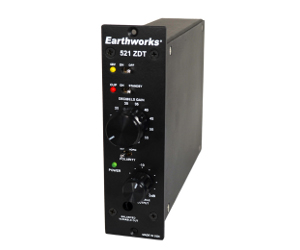 Earthworks Announces First 500 Series Module – 521 ZDT Preamp