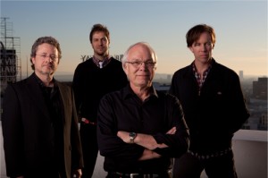 Capitol's mastering team includes (l-r): Robert Vosgien, Evren Göknar, Ron McMaster and Kevin Bartley