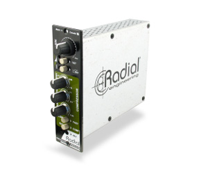 Radial Debuts PreComp – 500 Series Combo Preamp, Compressor