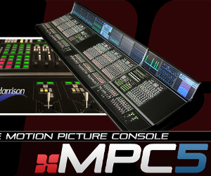 Harrison Debuts MPC5 Film Console