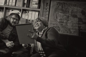 Jeff Tweedy and Mavis Staples. Photo by Spencer Tweedy.