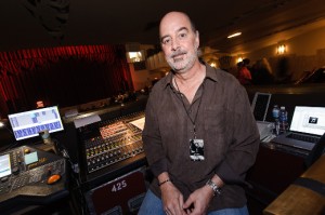 FOH engineer Ron Reaves at the Phil Ramone Music Memorial Celebration (Photo Credit: Matthew Eisman) 