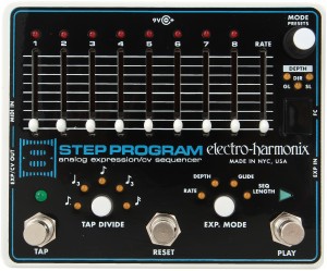 Electro-Harmonix Releases 8 Step Program – Analog Expression/CV Sequencer Pedal