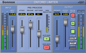 Sonnox' Oxford Limiter has arrived for AAX.