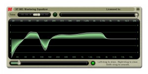 The XT-ME Mastering Equalizer plugin from the XTools bundle.