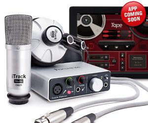 Focusrite Debuts iTrack Studio – Complete Recording System for iPad, + Mac/Win Computers