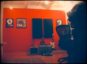 Another angle on Night Fox Studio -- room to record guitars and more.