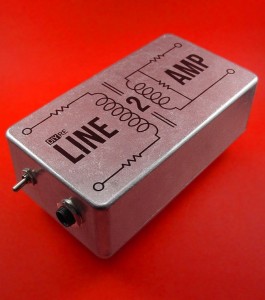 LINE2AMP Re-Amp Kit ($ 47.95): “A great project for beginner DIY enthusiasts.  Difficulty: 2/10 ″ 