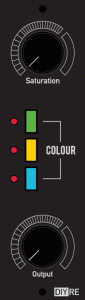 A mockup of the Colour interface