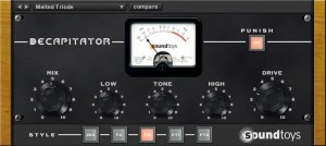 SoundToys Decapitator is one of George's top options for heavy compression.