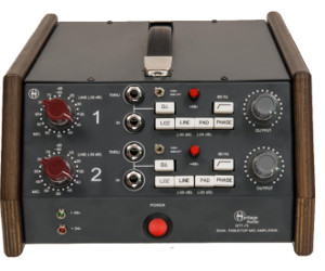 Heritage Audio Debuts DTT-73 & TT-73 – Tabletop 1073-Style Preamps
