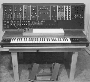 A Moog Modular synth circa 1965 -- a big part of what started it all (photo courtesy of www.moogmusic.com). 