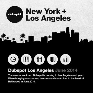 DJ's and electronic music producers can now go bicoastal with their training, via Dubspot's upcoming LA school.