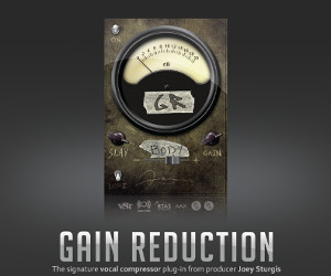 Joey Sturgis Releases Signature Vocal Compressor/Saturator Plugin — “Gain Reduction”