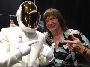 Chris "Kazz" Caswell and 1/2 Daft Punk