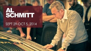 Al Schmitt arrives at Mix with the Masters on Sepember 29th.
