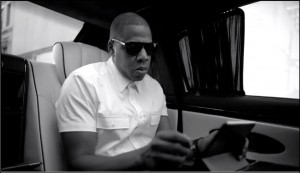 Jay-Z in Budweiser's "Make Something" TV spot.