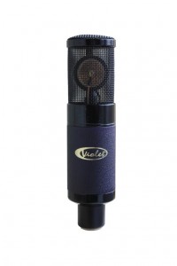 Did I mention Violet Design's new mic will be...violet?