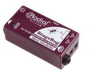 Radial StageBug SB-15 Tailbone Now Shipping — Signal Buffer for High Impedance Pedals Circuits