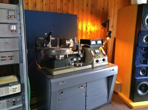 The Neumann VMS 66 lathe at Alex Abrash Mastering was previously in Jamaica.