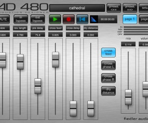 Fiedler Audio Releases AD 480 Reverb – Fully Featured Reverb for iOS
