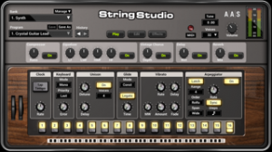 One of the new window features available in String Studio VS-2