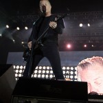 Metallica's James Hetfield onstage in South America. (Photo: Jeff Yeager)